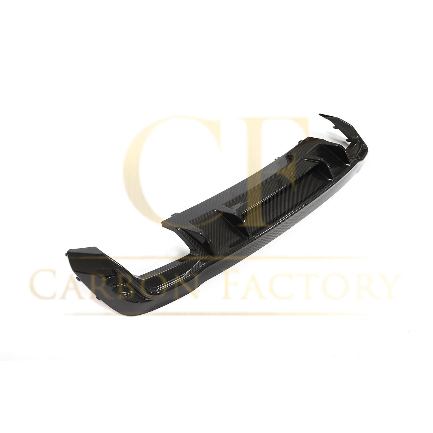 CF Style Pre-Preg Carbon Fibre Rear Diffuser for Audi A4 B9 S Line & S4 19-22 - Carbon Factory