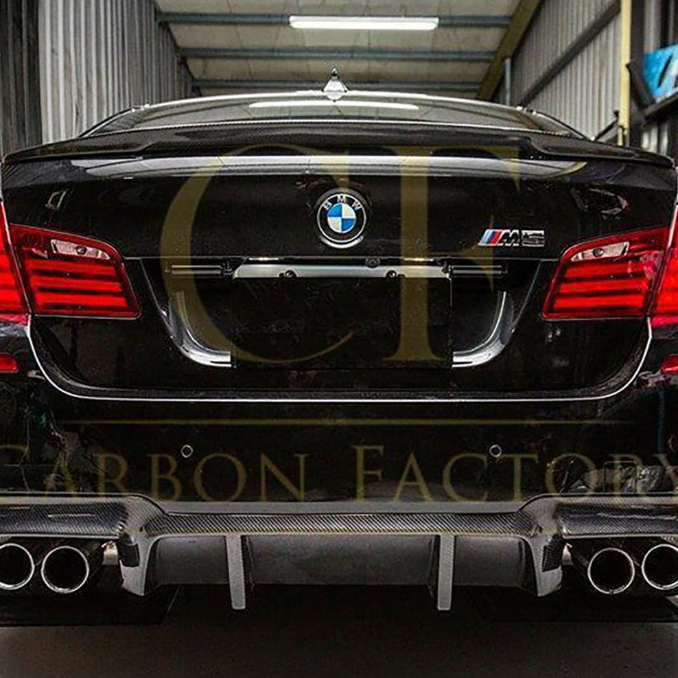DTM Style Carbon Fibre Rear Diffuser for BMW F10 M5 10-17 - Carbon Factory