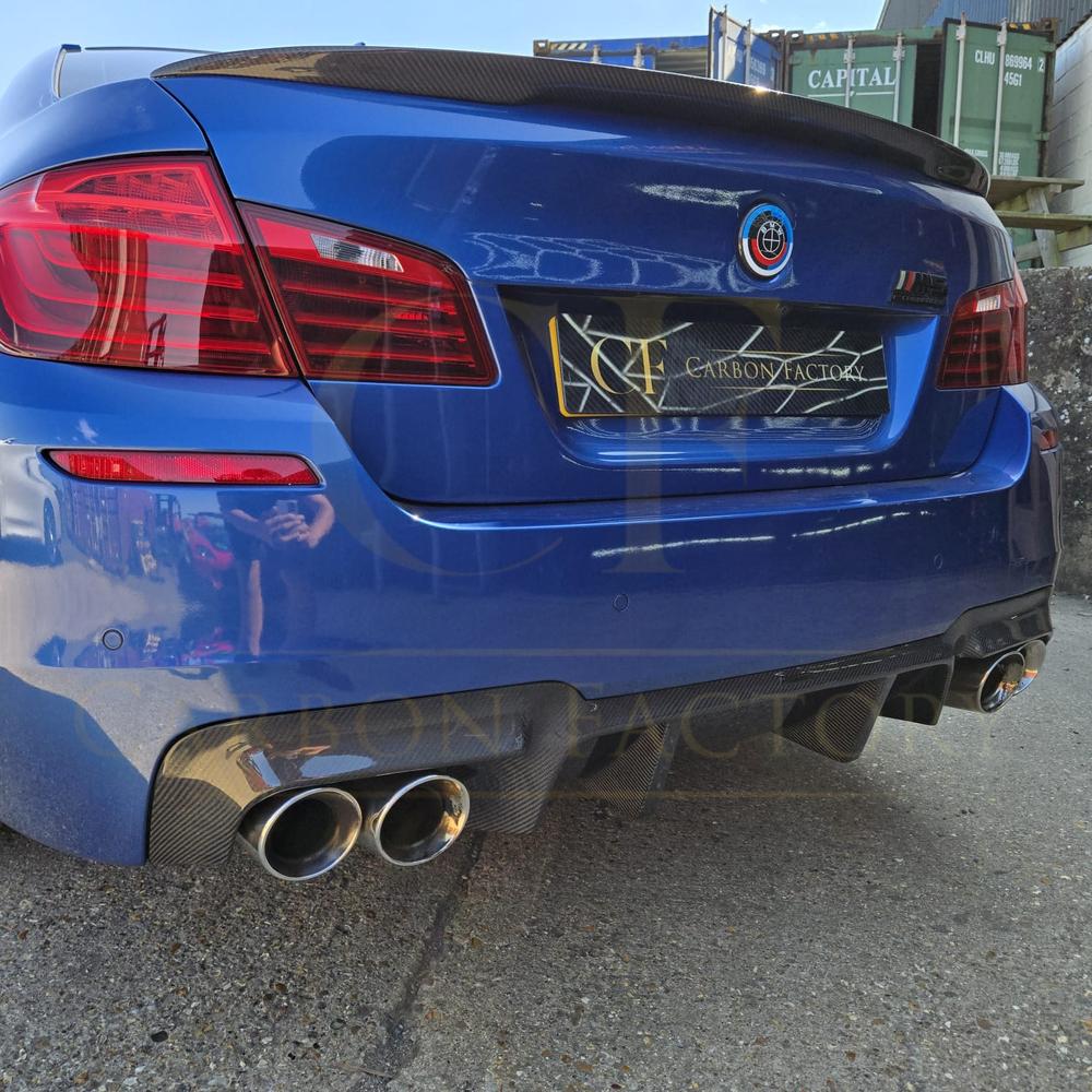DTM Style Carbon Fibre Rear Diffuser for BMW F10 M5 10-17 - Carbon Factory