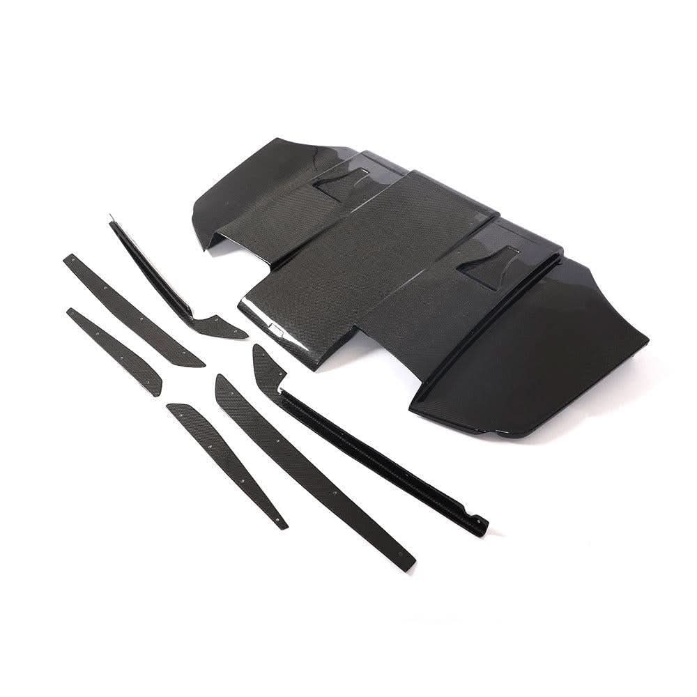 GT Style Carbon Fibre Rear Diffuser for BMW E92 E93 M3 07-13 - Carbon Factory