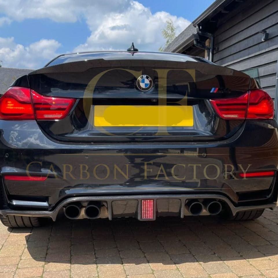 KS Style Carbon Fibre Rear Diffuser for BMW F80 M3 F82 F83 M4 14-20 - Carbon Factory