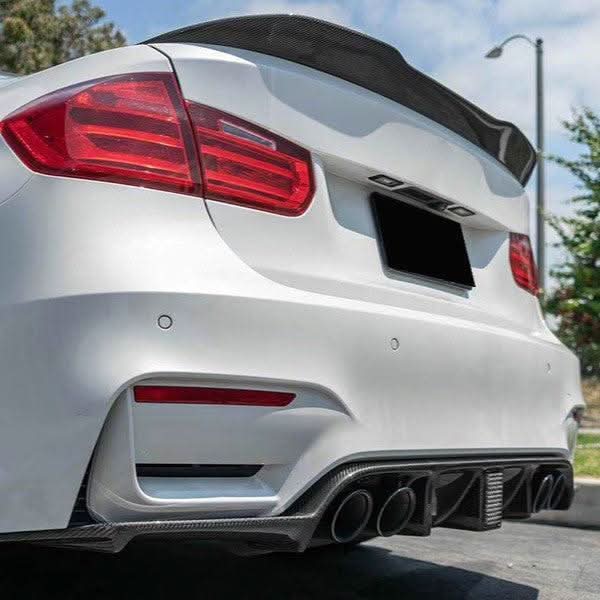 KS Style Carbon Fibre Rear Diffuser for BMW F80 M3 F82 F83 M4 14-20 - Carbon Factory