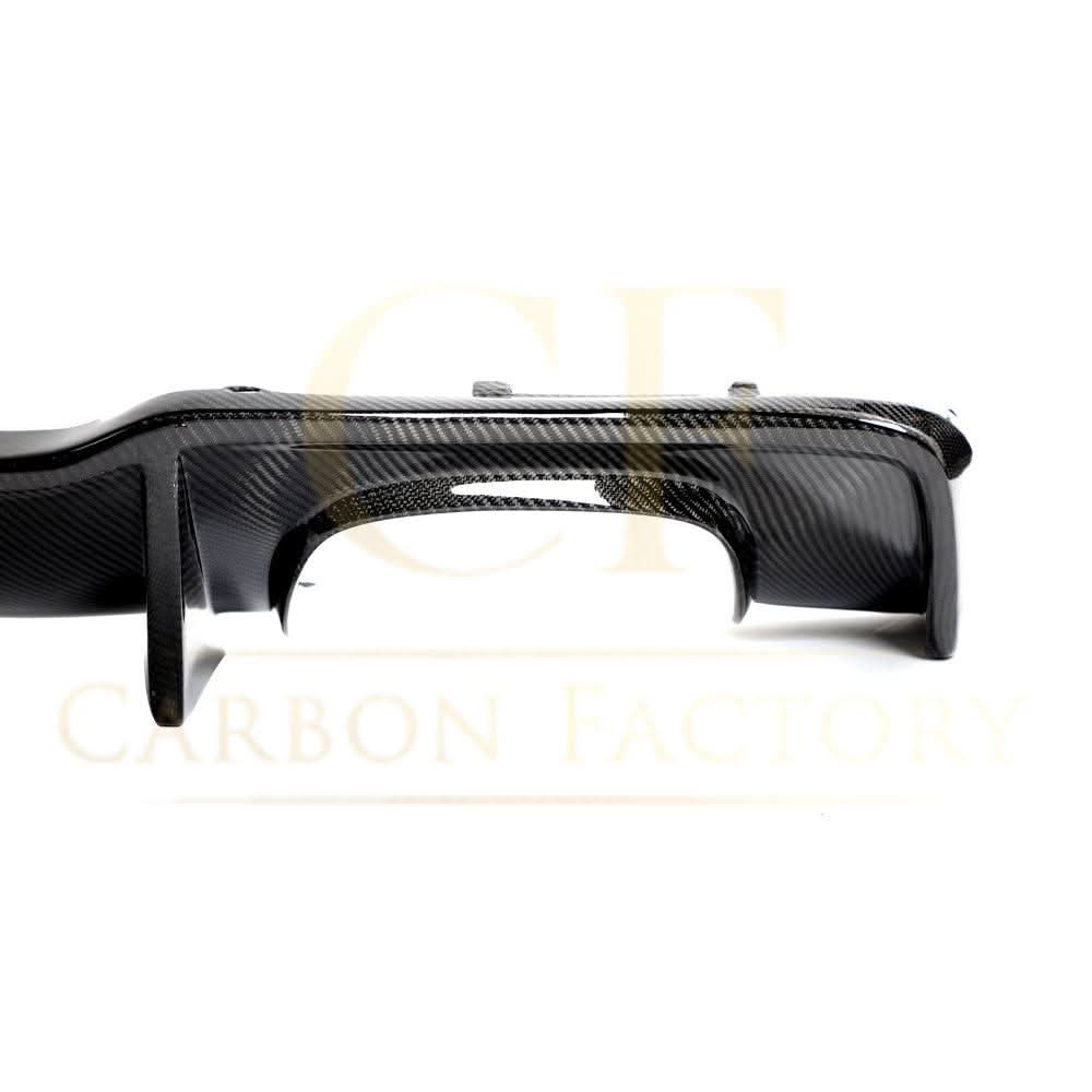 LED Carbon Fibre Rear Diffuser for Audi A3 S Line Hatchback S3 17-19 - Carbon Factory