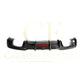 LED Carbon Fibre Rear Diffuser for Audi A3 S Line Hatchback S3 17-19 - Carbon Factory