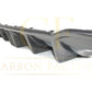 LED Carbon Fibre Rear Diffuser for Audi A3 S Line Saloon S3 17-19 - Carbon Factory