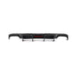 LED Style Carbon Fibre Rear Diffuser for Audi S4 A4 S Line B8 08-12 - Carbon Factory