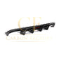 LED Style Carbon Fibre Rear Diffuser for Audi S4 A4 S Line B8 08-12 - Carbon Factory