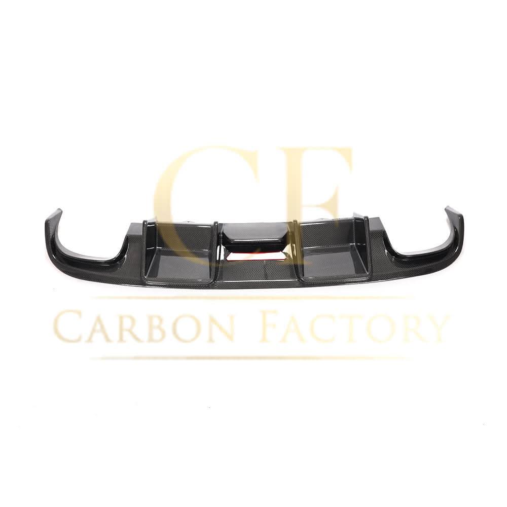 LED Style Carbon Fibre Rear Diffuser for Audi S4 A4 S Line B8 08-12 - Carbon Factory