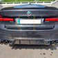 M5 Style Carbon Fibre Rear Diffuser for BMW G30 G31 5 Series M Sport 17-23 - Carbon Factory