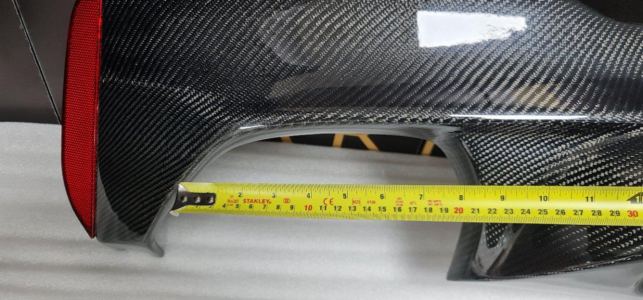 M5 Style Carbon Fibre Rear Diffuser for BMW G30 G31 5 Series M Sport 17-23 - Carbon Factory
