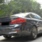MP Style Carbon Fibre Rear Diffuser 2 Pieces for BMW G30 G31 5 Series M Sport 17-23 - Carbon Factory