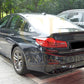 MP Style Carbon Fibre Rear Diffuser 2 Pieces for BMW G30 G31 5 Series M Sport 17-23 - Carbon Factory