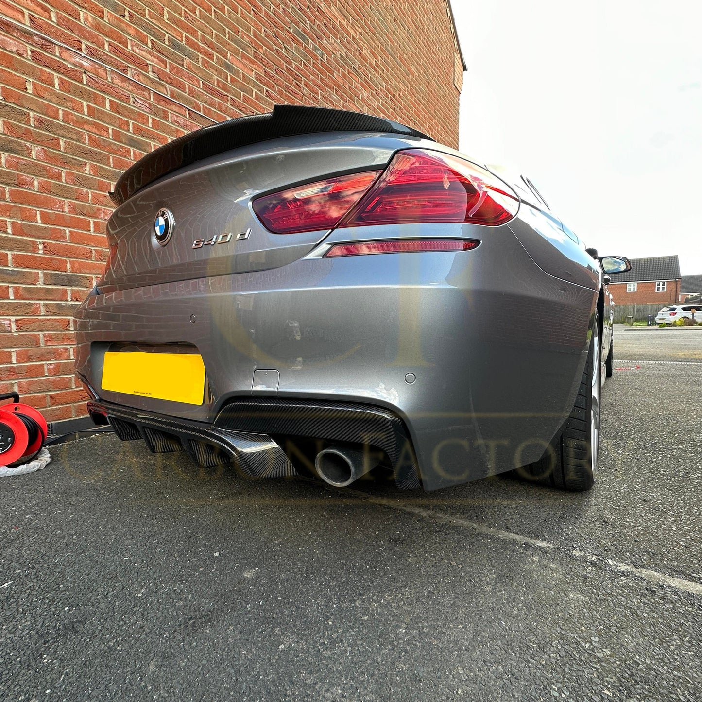 MP Style Carbon Fibre Rear Diffuser for BMW F06 F12 F13 6 Series 12-16 - Carbon Factory