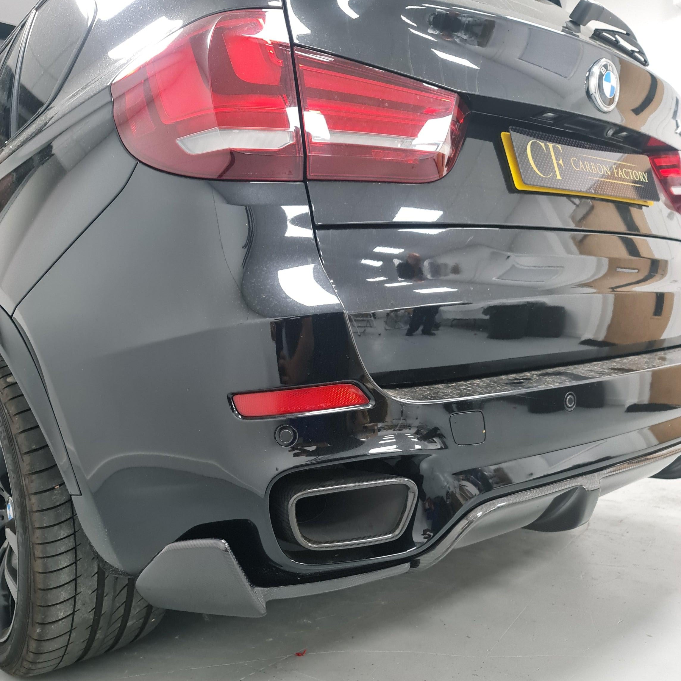 MP Style Carbon Fibre Rear Diffuser for BMW F15 X5 M Sport 13-18 - Carbon Factory