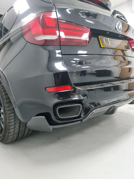 MP Style Carbon Fibre Rear Diffuser for BMW F15 X5 M Sport 13-18 - Carbon Factory