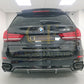 MP Style Carbon Fibre Rear Diffuser for BMW F15 X5 M Sport 13-18 - Carbon Factory