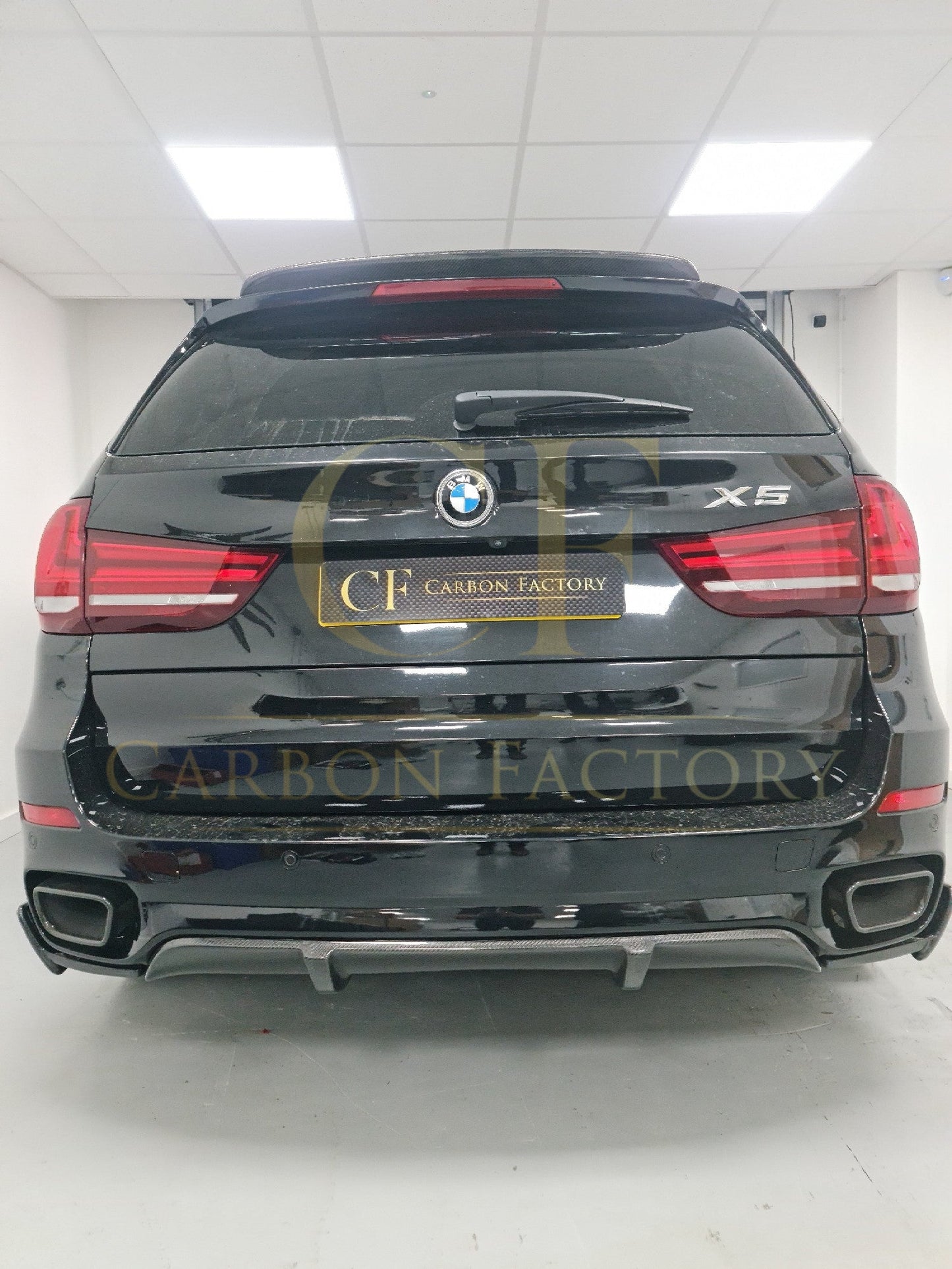 MP Style Carbon Fibre Rear Diffuser for BMW F15 X5 M Sport 13-18 - Carbon Factory