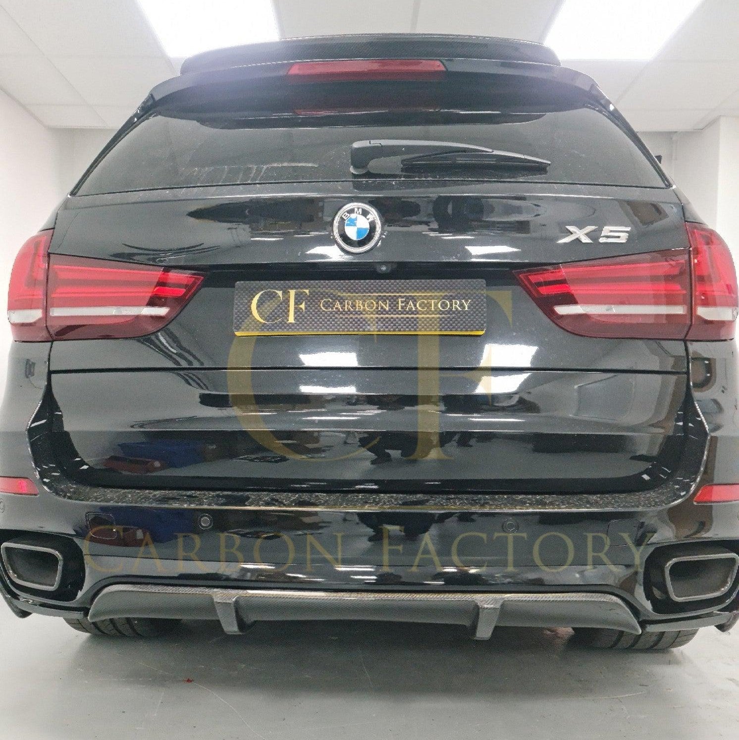 MP Style Carbon Fibre Rear Diffuser for BMW F15 X5 M Sport 13-18 - Carbon Factory