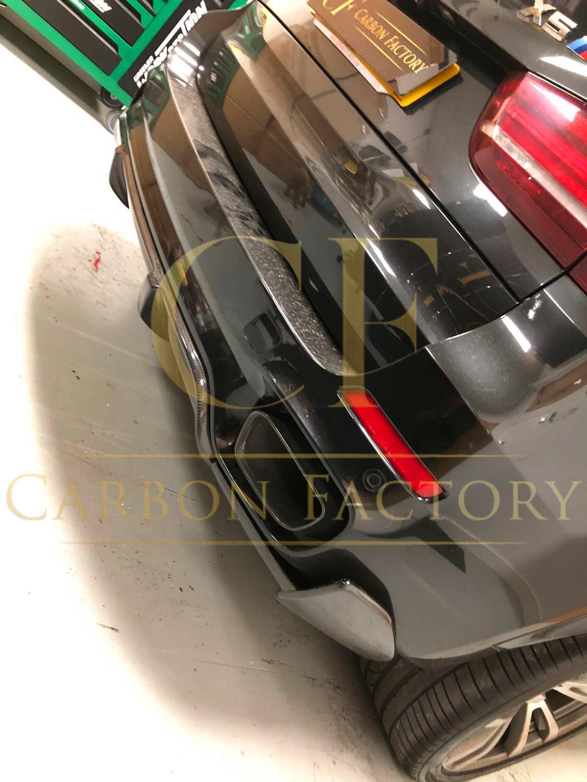 MP Style Carbon Fibre Rear Diffuser for BMW F15 X5 M Sport 13-18 - Carbon Factory