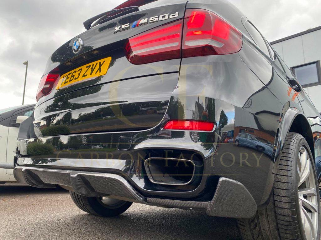MP Style Carbon Fibre Rear Diffuser for BMW F15 X5 M Sport 13-18 - Carbon Factory