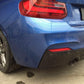 MP Style Carbon Fibre Rear Diffuser for BMW F22 2 Series M Sport 14-21 - Carbon Factory