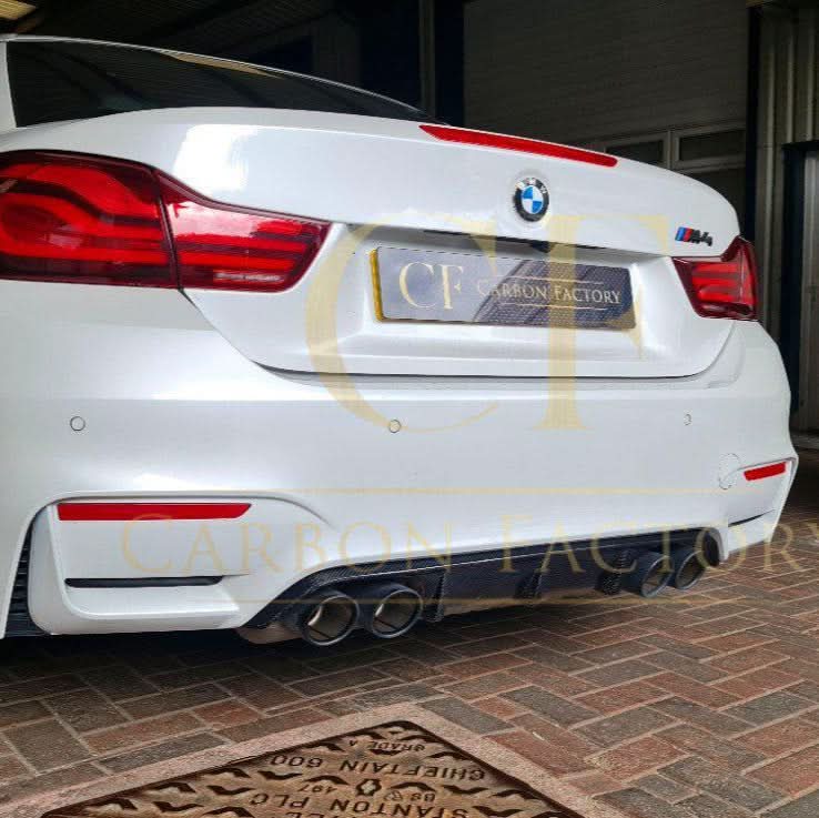MP Style Carbon Fibre Rear Diffuser for BMW F80 M3 F82 F83 M4 14-20 - Carbon Factory