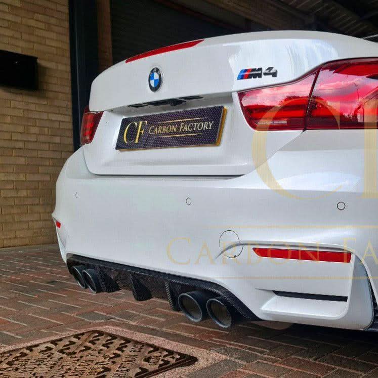 MP Style Carbon Fibre Rear Diffuser for BMW F80 M3 F82 F83 M4 14-20 - Carbon Factory