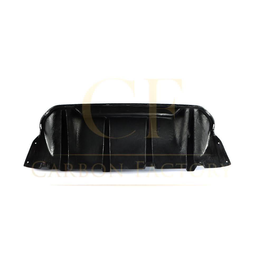 Carbon Fibre rear diffuser for BMW F90 M5 (2017-2024), showcasing sleek design and high-quality finish.