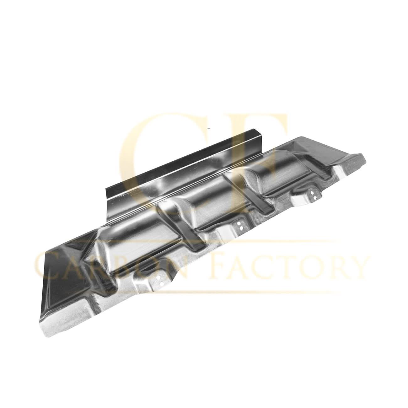 MP Style Pre-Preg Carbon Fibre Diffuser with Aluminium Heat Shield for BMW G87 M2 23-Present - Carbon Factory