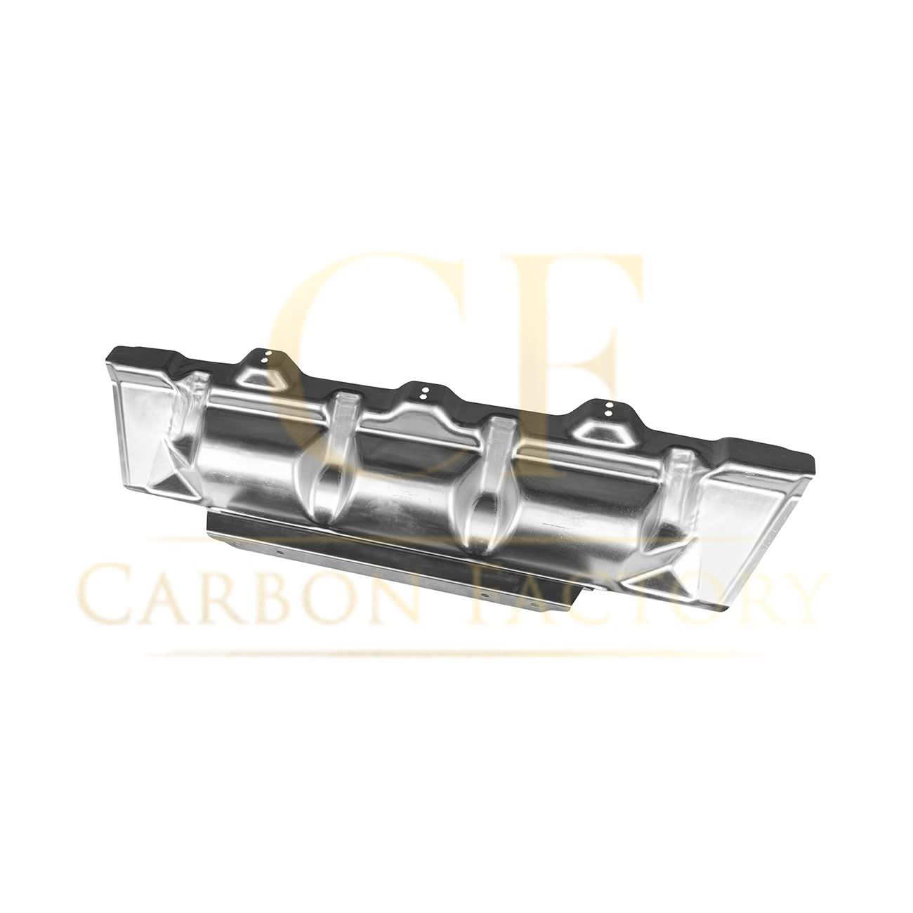MP Style Pre-Preg Carbon Fibre Diffuser with Aluminium Heat Shield for BMW G87 M2 23-Present - Carbon Factory