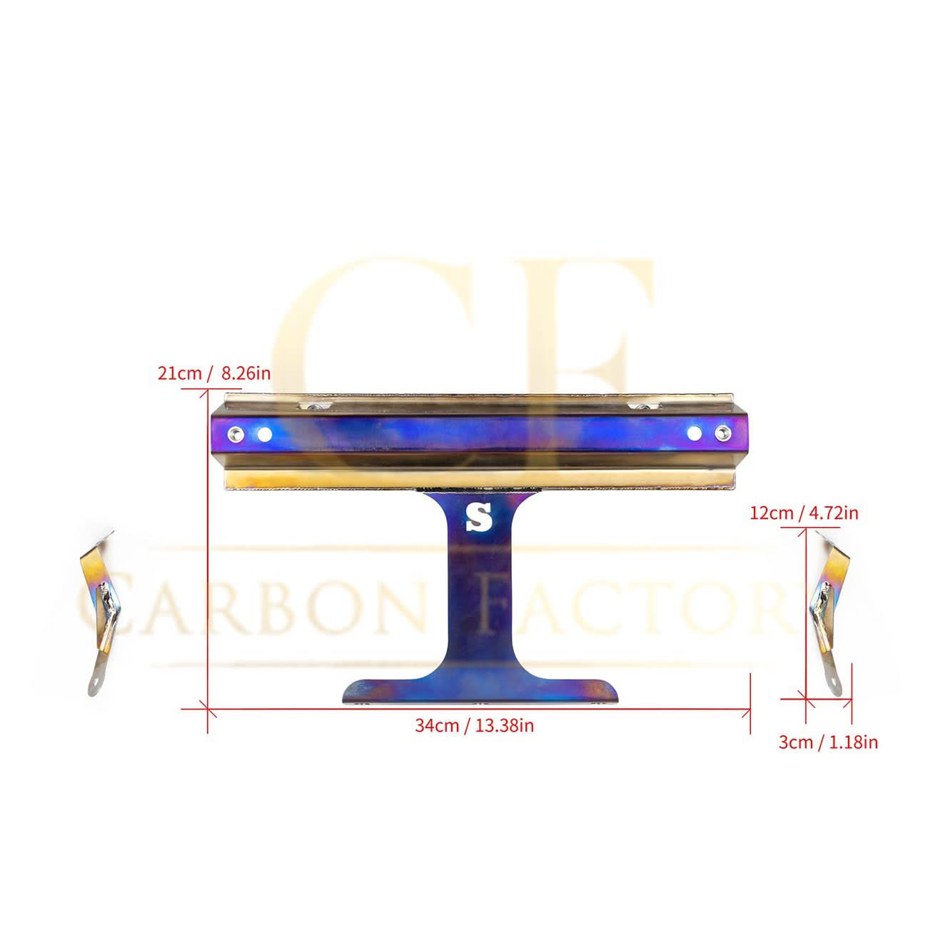 MP Style Pre-Preg Carbon Fibre Diffuser with Titanium Bracket for BMW G87 M2 23-Present - Carbon Factory