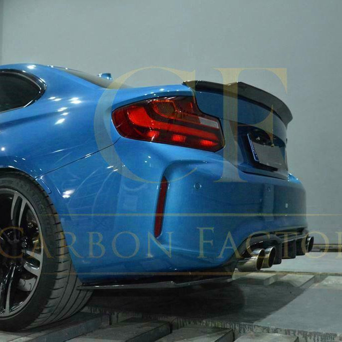MTC Style Carbon Fibre Rear Diffuser for BMW F87 F87C M2 16-21 - Carbon Factory