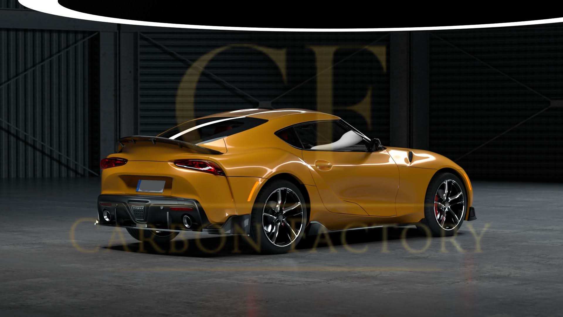 MZ Style Carbon Fibre Rear Diffuser for Toyota A90 Supra 19-Present - Carbon Factory