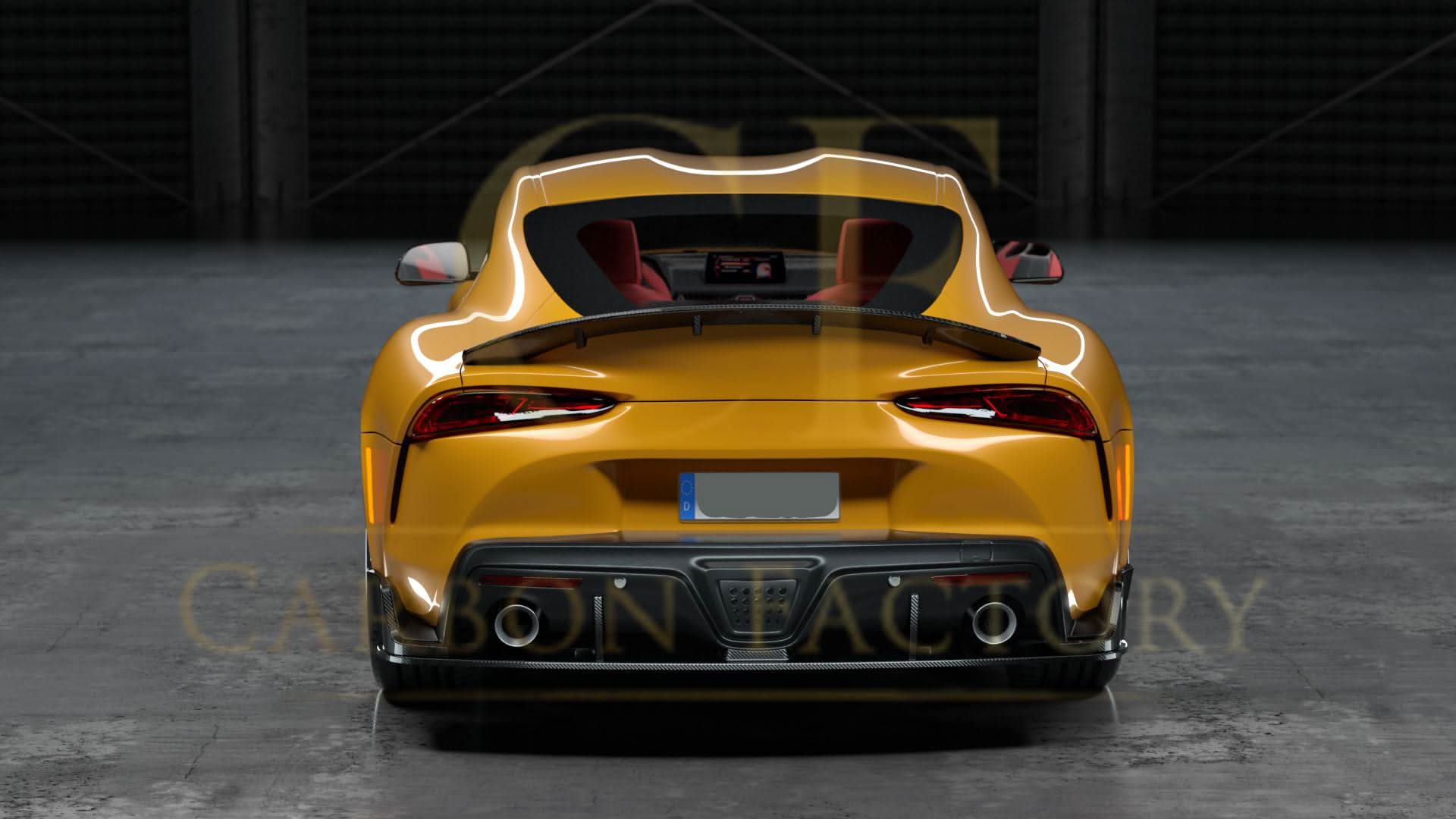 MZ Style Carbon Fibre Rear Diffuser for Toyota A90 Supra 19-Present - Carbon Factory