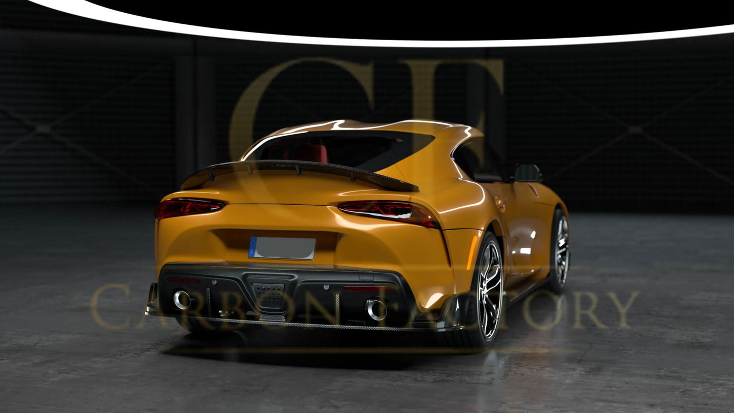 MZ Style Carbon Fibre Rear Diffuser for Toyota A90 Supra 19-Present - Carbon Factory