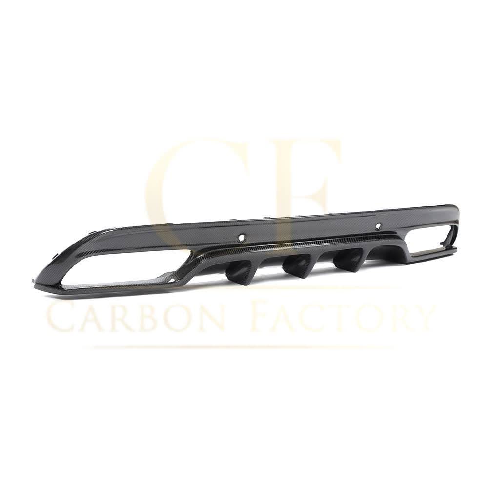 OEM Style Carbon Fibre Rear Diffuser for Mercedes W205 C43 & C Class Saloon 15-19 - Carbon Factory