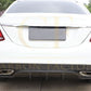 OEM Style Carbon Fibre Rear Diffuser for Mercedes W205 C43 & C Class Saloon 15-19 - Carbon Factory