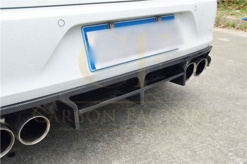 OS Style Carbon Fibre Rear Diffuser for VW Golf MK7 R 14-17 - Carbon Factory