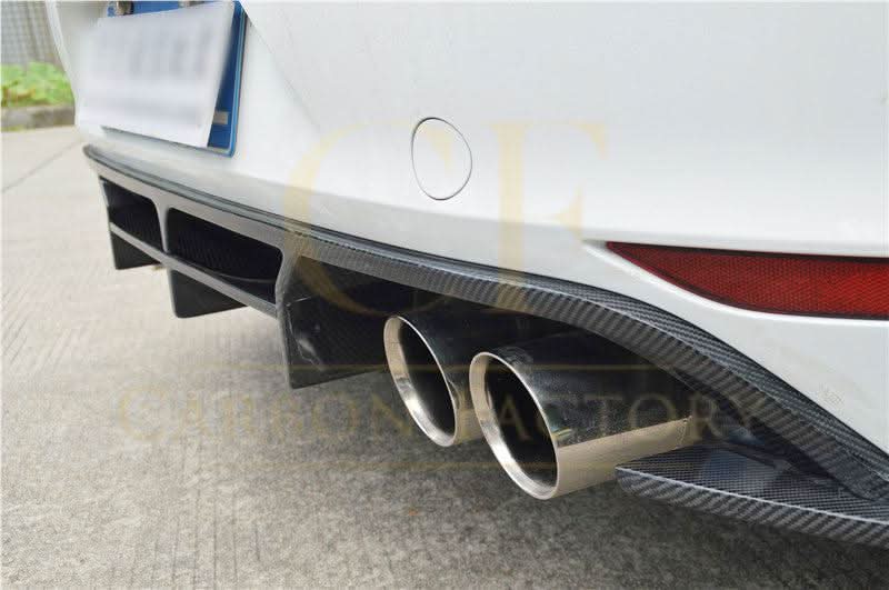 OS Style Carbon Fibre Rear Diffuser for VW Golf MK7 R 14-17 - Carbon Factory