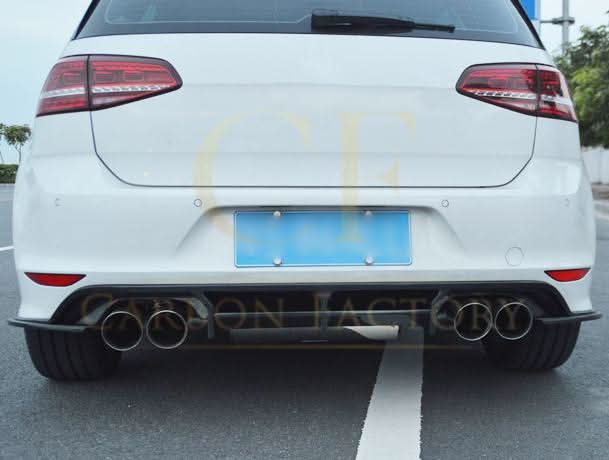 OS Style Carbon Fibre Rear Diffuser for VW Golf MK7 R 14-17 - Carbon Factory