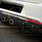 OSIR Style Carbon Fibre Rear Diffuser for VW Golf MK6 R20 08-13 - Carbon Factory