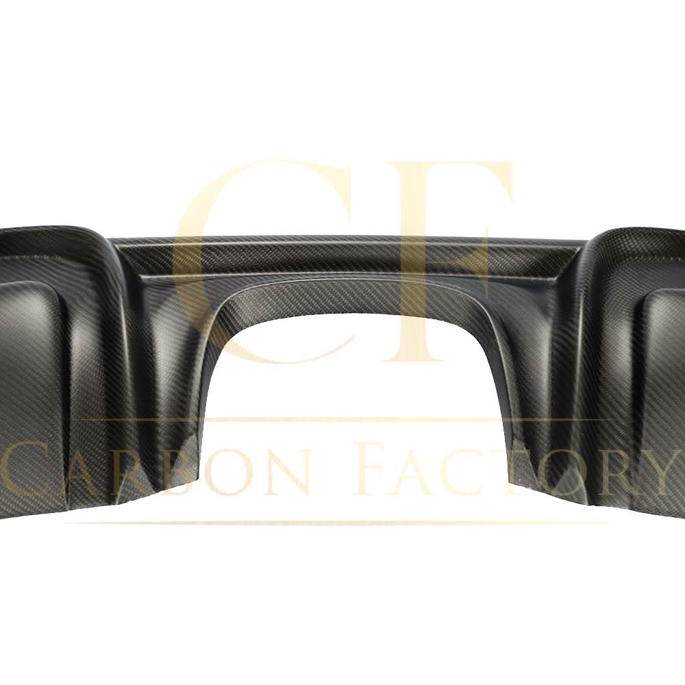 P Style Carbon Fibre Rear Diffuser for Porsche Boxster & Cayman 718 16-19 - Carbon Factory
