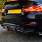 PSM Style Carbon Fibre Rear Diffuser for BMW F80 M3 F82 F83 M4 14-20 - Carbon Factory