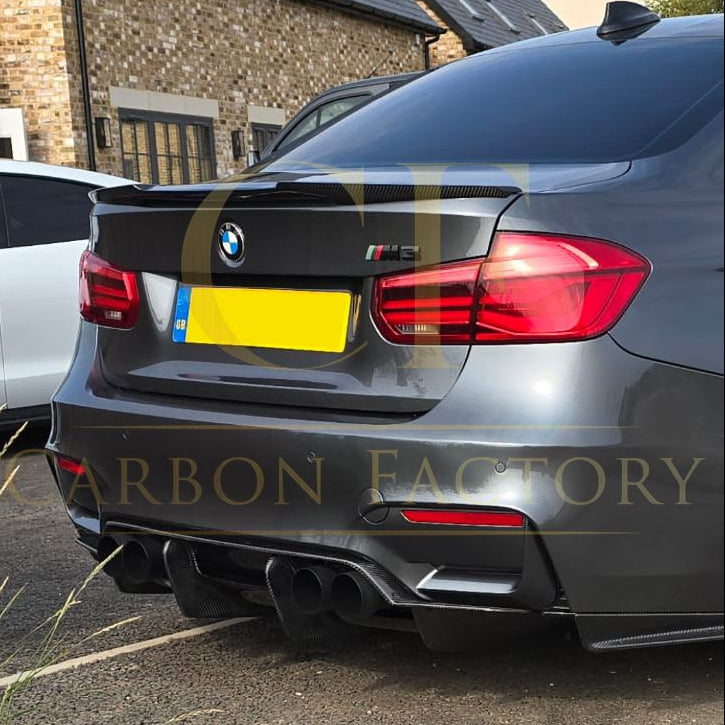 PSM Style Carbon Fibre Rear Diffuser for BMW F80 M3 F82 F83 M4 14-20 - Carbon Factory