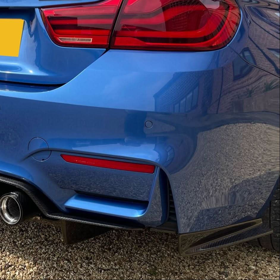 PSM Style Carbon Fibre Rear Diffuser for BMW F80 M3 F82 F83 M4 14-20 - Carbon Factory