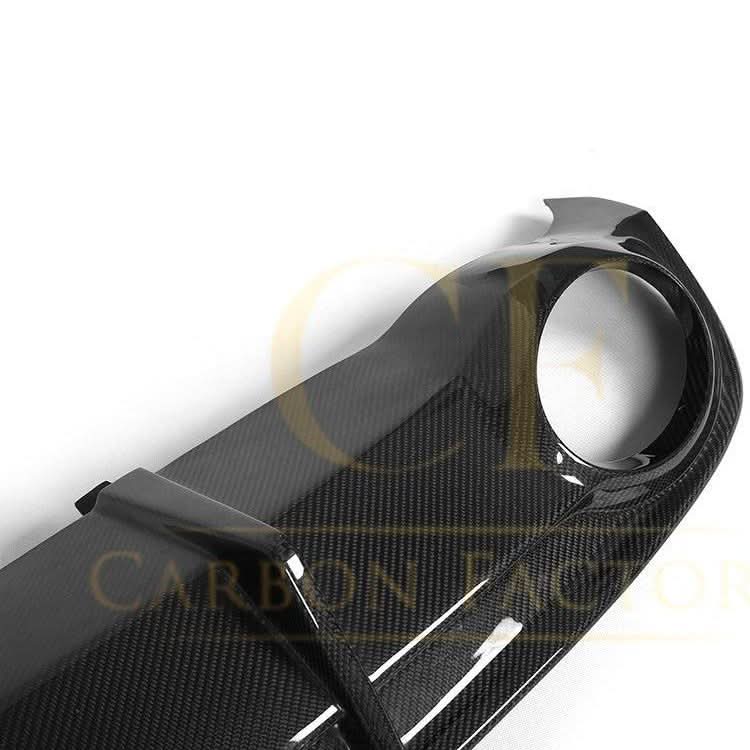 R Style Carbon Fibre Rear Diffuser for Audi 4G A7 S Line 10-14 - Carbon Factory