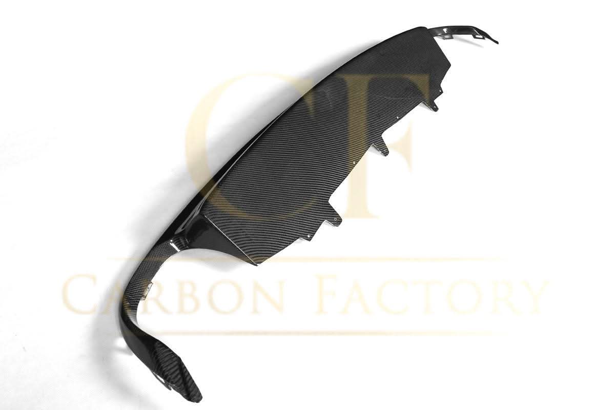 R Style Carbon Fibre Rear Diffuser for Audi C7 A6 Non S Line 12-14 - Carbon Factory