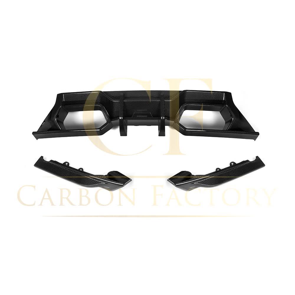 SQ Style Pre-Preg Carbon Fibre Rear Diffuser for BMW G87 M2 23-Present - Carbon Factory