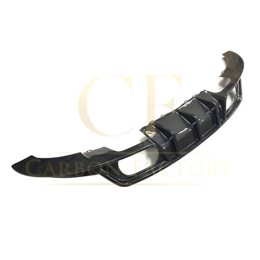 V Style Carbon Fibre Rear Diffuser for Audi 8S TT MK3 15-18 - Carbon Factory