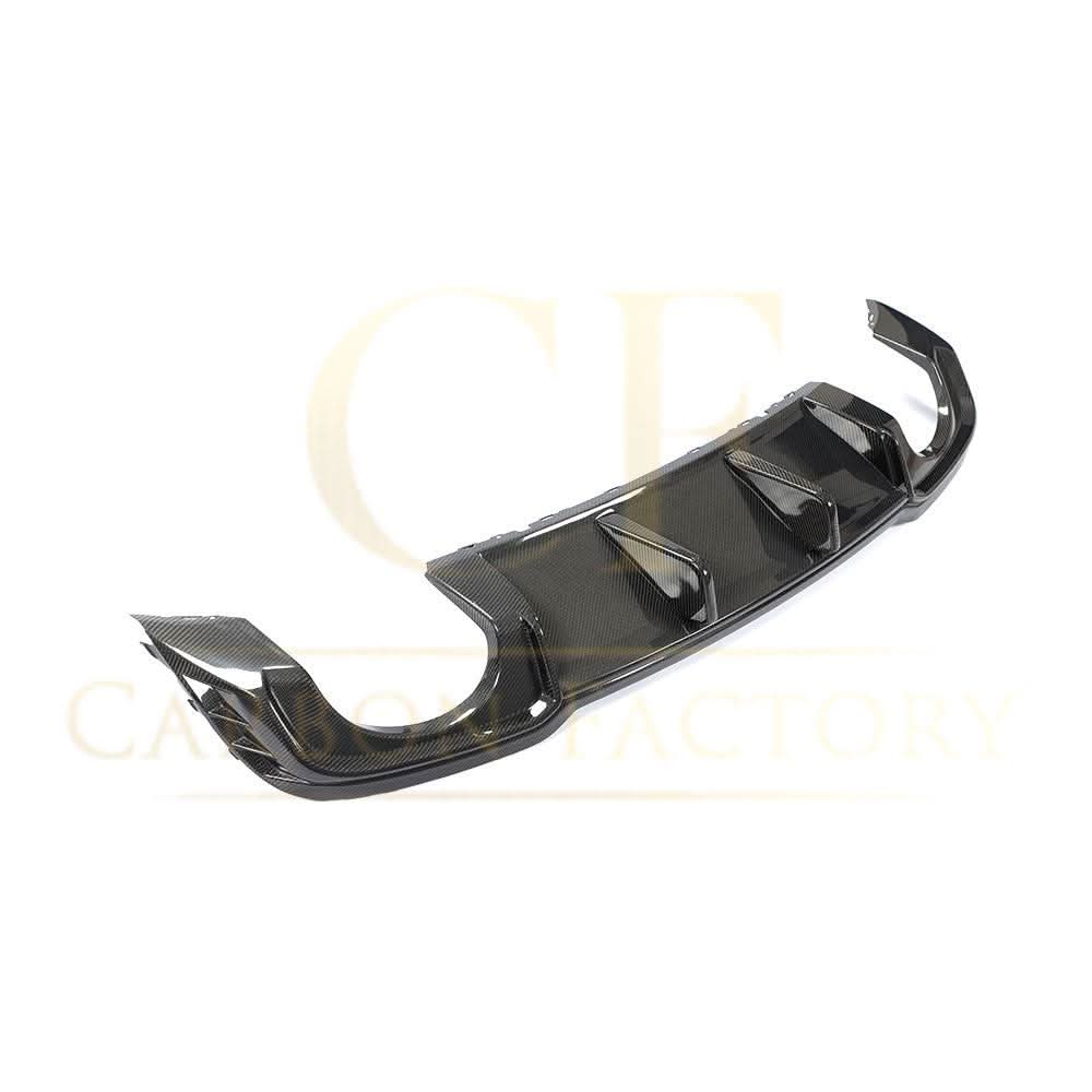 V Style Carbon Fibre Rear Diffuser for Audi 8V RS3 Saloon 17-20 - Carbon Factory